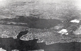 3667 – B&W PC – Rockville Rhode Island – Yawgoog Boy Scout Camp From The Air – VG Condition – 2 Scans - Sonstige & Ohne Zuordnung