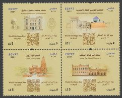 EGYPT / 2021 / UN / WORLD HERITAGE DAY / MNH / VF - Nuevos