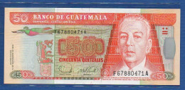 GUATEMALA - P.113a – 50 Quetzales 2006 UNC, S/n  F67880471A, Printer: De La Rue, London - Guatemala