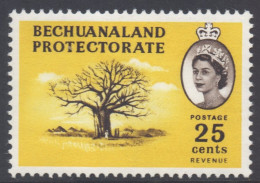 Bechuanaland Scott 189 - SG177, 1961 Elizabeth II Birds 25c MH* - 1885-1964 Protectorat Du Bechuanaland