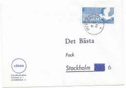 Sweden Back Of The Book - Circulated Letter 1969 - Briefe U. Dokumente
