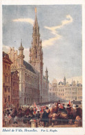 BELGIQUE - Hôtel De Ville - Bruxelles - Carte Postale Ancienne - Sonstige & Ohne Zuordnung