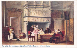 BELGIQUE - La Salle Des Mariages ; Hôtel De Ville - Anvers - Carte Postale Ancienne - Sonstige & Ohne Zuordnung