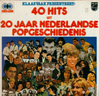 * 2LP *  40 HITS UIT 20 JAAR NEDERLANDSE POPGESCHIEDENIS - Compilaciones