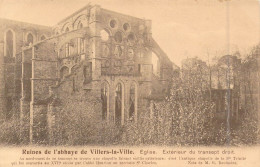 BELGIQUE - Ruines De L'abbaye De Villers-la-Ville - Eglise - Carte Postale Ancienne - Sonstige & Ohne Zuordnung