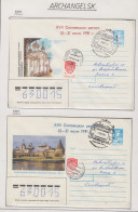 Russia Solovetski Regatta 2 Covers  Ca Archangelsk 07.1991 (RR189) - Eventi E Commemorazioni