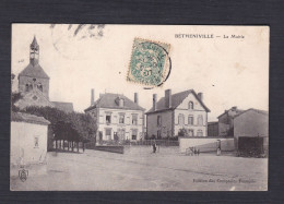 Vente Immediate Betheniville (51) Mairie  ( Edition Des Comptoirs Francais Noir Et Blanc 55418) - Bétheniville