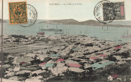 Nouvelle Calédonie - Nouméa - La Ville Et Le Port - Colorisé - Bateau -  - Carte Postale Ancienne - Nouvelle-Calédonie