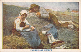 ILLUSTRATION - Illustrateurs Non Signés - Famille Aux Champs - Carte Postale Ancienne - Non Classificati