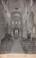 FRANCE - 27 -BROGLIE - La Nef De L'Eglise - Carte Postale Ancienne - Sonstige & Ohne Zuordnung