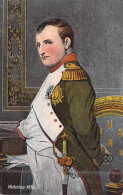 Personnages Historique - Napoléon 1er - Waterloo 1815 - Carte Postale Ancienne - Personnages Historiques