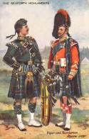 Militaria - Régiments - The Seaforth Highlanders - Carte Postale Ancienne - Régiments