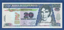 GUATEMALA - P.112b – 20 Quetzales 2007 UNC, S/n  E57729760B, Printer: De La Rue, London - Guatemala