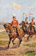 Militaria - Régiments - Going To The Review - Cavaliers - Carte Postale Ancienne - Regiments