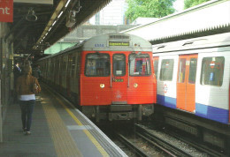 UNDERGROUND SUBWAY METRO RAIL RAILWAY RAILROAD TRAIN CIRCLE LINE LONDON ENGLAND UNITED KINGDOM * Top Card 0390 * Hungary - Métro