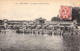 FRANCE - 95 - Isle-Adam - La Plage à L'Heure Du Bain - Carte Postale Ancienne - L'Isle Adam