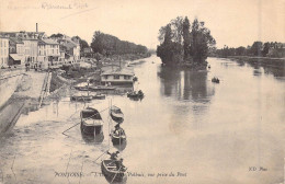 FRANCE - 95 - Pontoise - L'Oise Et Le Potbuis, Vue Prise Du Pont - Carte Postale Ancienne - Pontoise