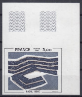 FRANCE : 1980 - RAOUL UBAC N° 2075a NON DENTELE NEUF ** LUXE SANS CHARNIERE - 1971-1980