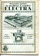 ALLEMAGNE.FRANCFORT.PETIT CATALOGUE DES MACHINES A COUDRE "" ELECTRA "" - Non Classés