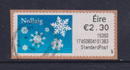 IRELAND  -  2015 Christmas SOAR (Stamp On A Roll)  CDS  Used On Piece As Scan - Usados