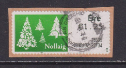 IRELAND  -  2015 Christmas SOAR (Stamp On A Roll)  CDS  Used On Piece As Scan - Used Stamps