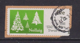 IRELAND  -  2015 Christmas SOAR (Stamp On A Roll)  CDS  Used On Piece As Scan - Usados