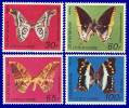 COTE D'IVOIRE Papillons  440 A/D  Neuf Sans Charniere. ** MNH - Butterflies