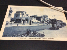 OSTIA MARE Roma Lazio    Stazione Ferroviaria  Primi 900 - Pontes