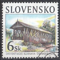 SLOVAKIA 378,used,falc Hinged - Usati