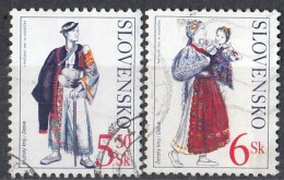 SLOVAKIA 388-389,used,falc Hinged - Used Stamps