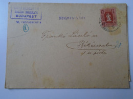 D194148  HUNGARY - National Association Of Hungarian Stamp Collectors - Mailed Circular 1946  -Frankó Bekescsaba - Brieven En Documenten