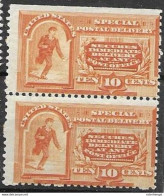 USA Mnh ** 1893 Pair From Sheet Border 720 Euros ++ - Express & Recomendados