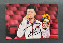 Table Tennis Olympic Gold Medalist Ma Long Original Autographi!! - Tischtennis