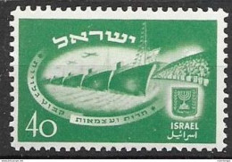 1950 Israel Mnh ** - Neufs (sans Tabs)