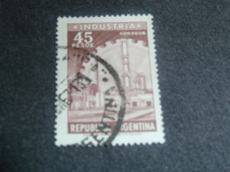 Republica Argentina - Industria - 45 Pesos - Yt 734 - Brun-lilas - Oblitéré - Année 1966 - - Usados