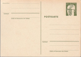 Heinemann UNUSED, 25 Pf - Cartoline - Nuovi