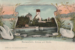 CPA-SUISSE-SWITZERLAND-ROMANSHORN-Schloss Und Kirche - Horn