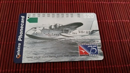 Phonecard Austraila  Airplane Used Rare - Aviones