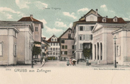 CPA-SUISSE-SWITZERLAND-Gruss Aus ZOFINGEN-Oberer Eingang - Zofingue