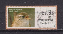 IRELAND  -  2014 Wren SOAR (Stamp On A Roll)  CDS  Used On Piece As Scan - Used Stamps