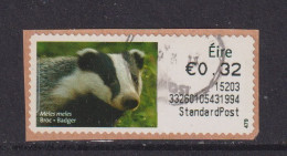 IRELAND  -  2014 Badger SOAR (Stamp On A Roll)  CDS  Used On Piece As Scan - Usados