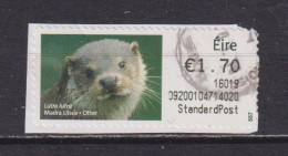 IRELAND  -  2014 Badger SOAR (Stamp On A Roll)  CDS  Used On Piece As Scan - Oblitérés