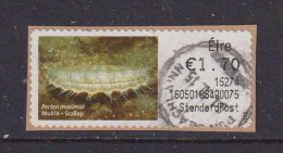 IRELAND  -  2014 Scallop SOAR (Stamp On A Roll)  CDS  Used On Piece As Scan - Oblitérés