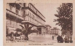 CIVITAVECCHIA  ROMA  VIALE GARIBALDI  VG  1931 - Civitavecchia