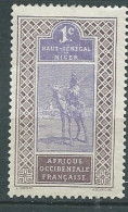 Haut Sénégal Et Niger     - Yvert N°  18 * -   Pa 25225 - Ungebraucht