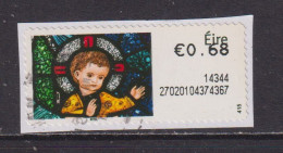 IRELAND  -  2014 Christmas SOAR (Stamp On A Roll)  CDS  Used On Piece As Scan - Oblitérés