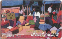 Guatemala - Telgua Ladatel - Instantes De Guatemala 6/8, Gem5 Red, 2002, 20Q, Used - Guatemala