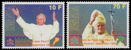 1377/1378** - Visite Du Pape Jean-Paul II / Bezoek Van Paus Johannes Paulus II / Besuch Von Papst Johannes Paul II - Unused Stamps