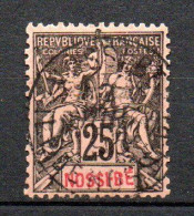 Col33  Colonie Nossi-bé N° 34 Oblitéré  Cote : 8,50€ - Used Stamps