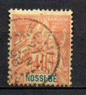 Col33  Colonie Nossi-bé N° 36 Oblitéré  Cote : 22,00€ - Used Stamps